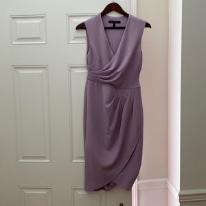 WHBM lavender sleeveless dress size 4